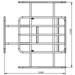 Cevni okvir EWB150-100LTR